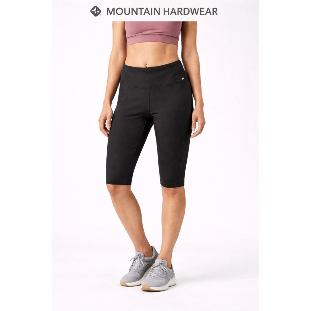 Mountain Hardwear Women's Black Capri Leggings – Size M